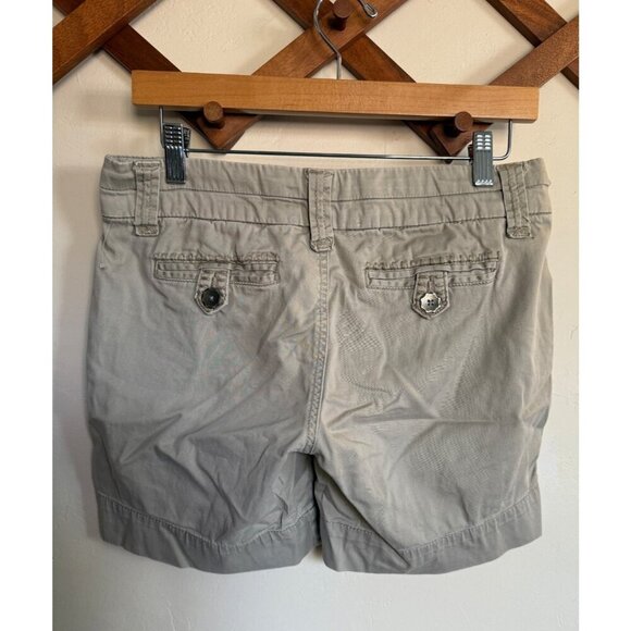 BKE Casuals Shorts Women’s 27 khaki Tan Mollie Low Rise Beach Hike School Bike - Picture 10 of 11